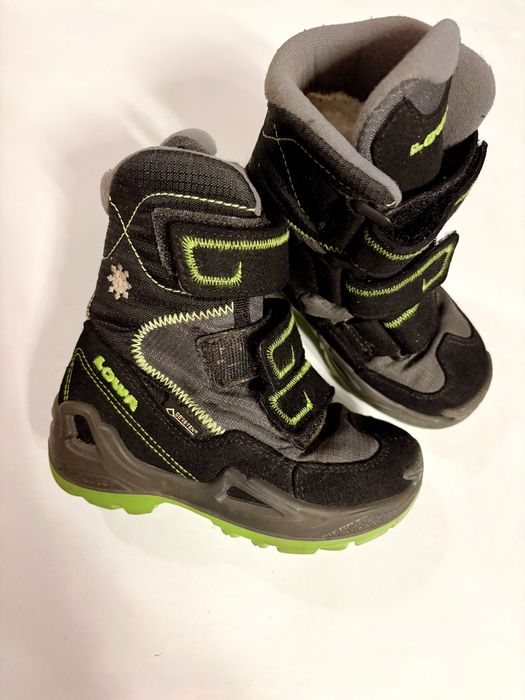 Ghete Lowa Gore-Tex copii nr. 25 – impermeabile, călduroase, outdoor