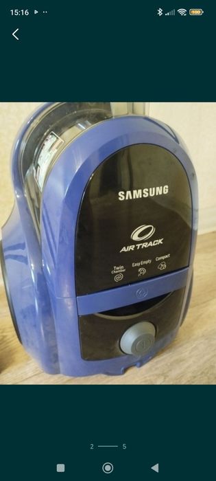 Новый пылесос Samsung