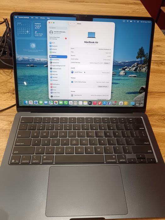 Macbook air m4 16/512