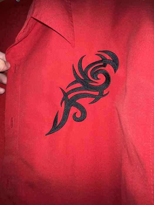 Camasa cu maneca scurta barbati “Identic” marimea L (41/42) rosie