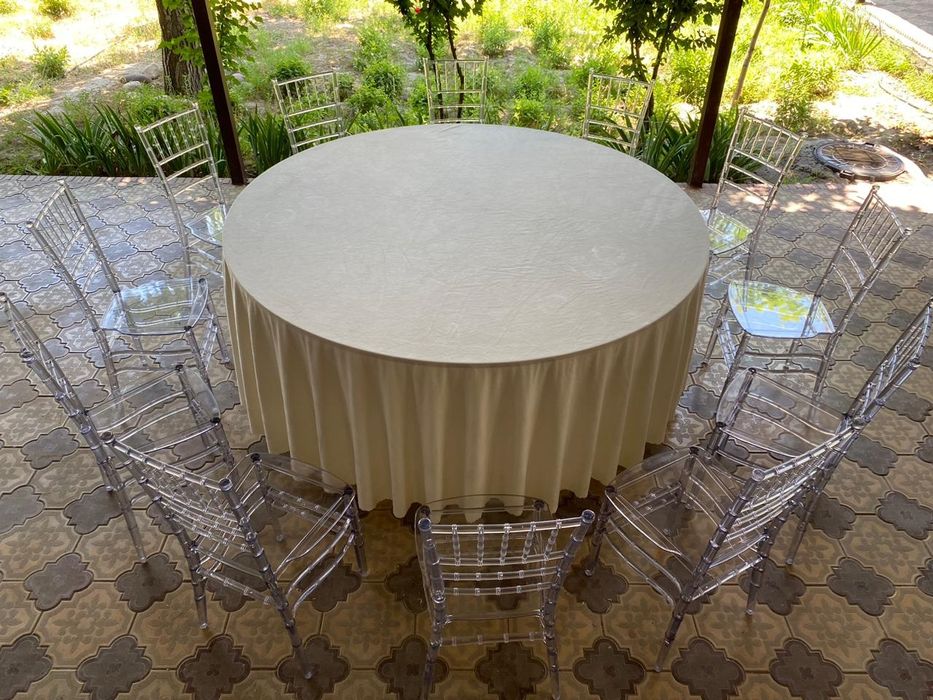 Прокат Элитные Посуды Стол Стулья