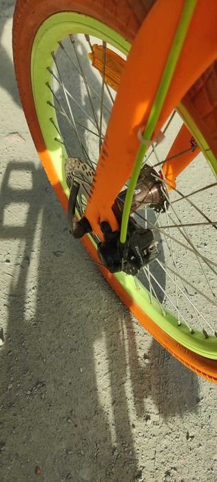 Bicicleta copii MTB CROSS Rebel Boy 20 - Portocaliu - 6-8  ani