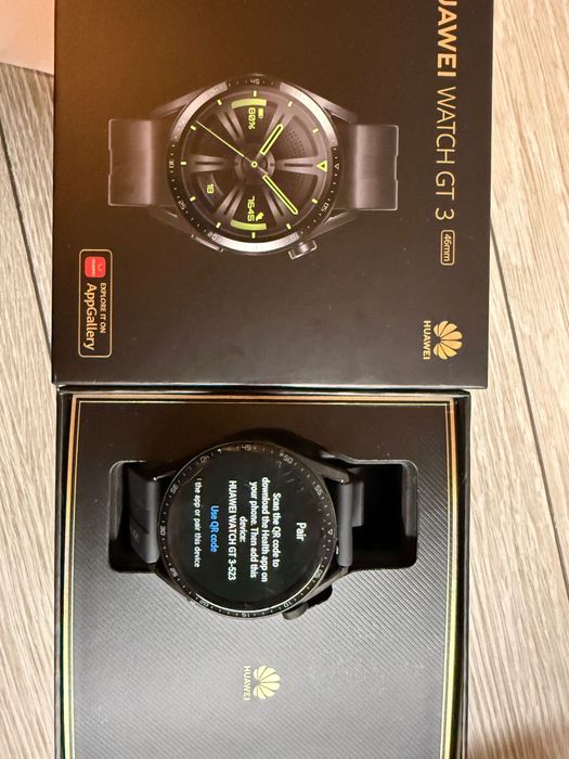 Huawei GT3 / 46 mm / BLACK / Cutie + Incarcator