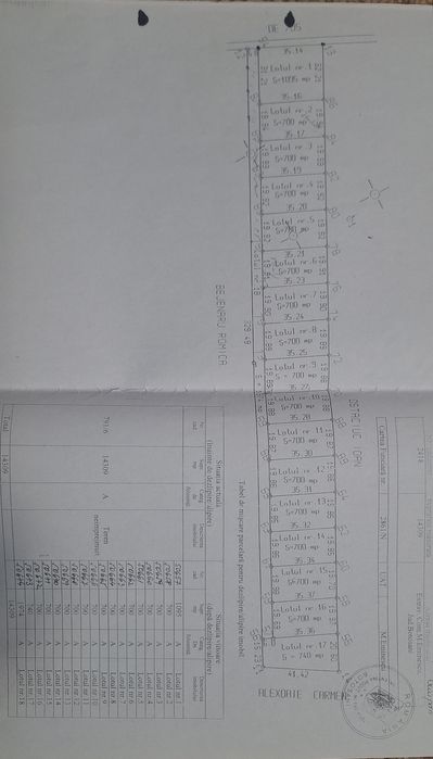 Teren 700m²  intravilan Catamaresti Deal