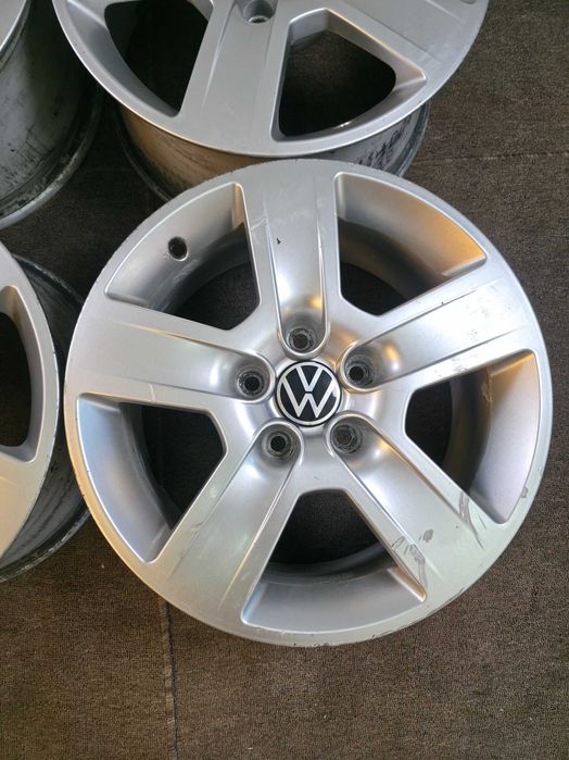 4 Jante Aliaj 5x112 16'' OEM VW Golf Passat Caddy Touran Sharan Tiguan / Skoda Octavia Superb Yeti Karoq