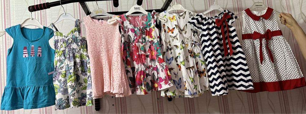 Платья от 1 года до 12 лет