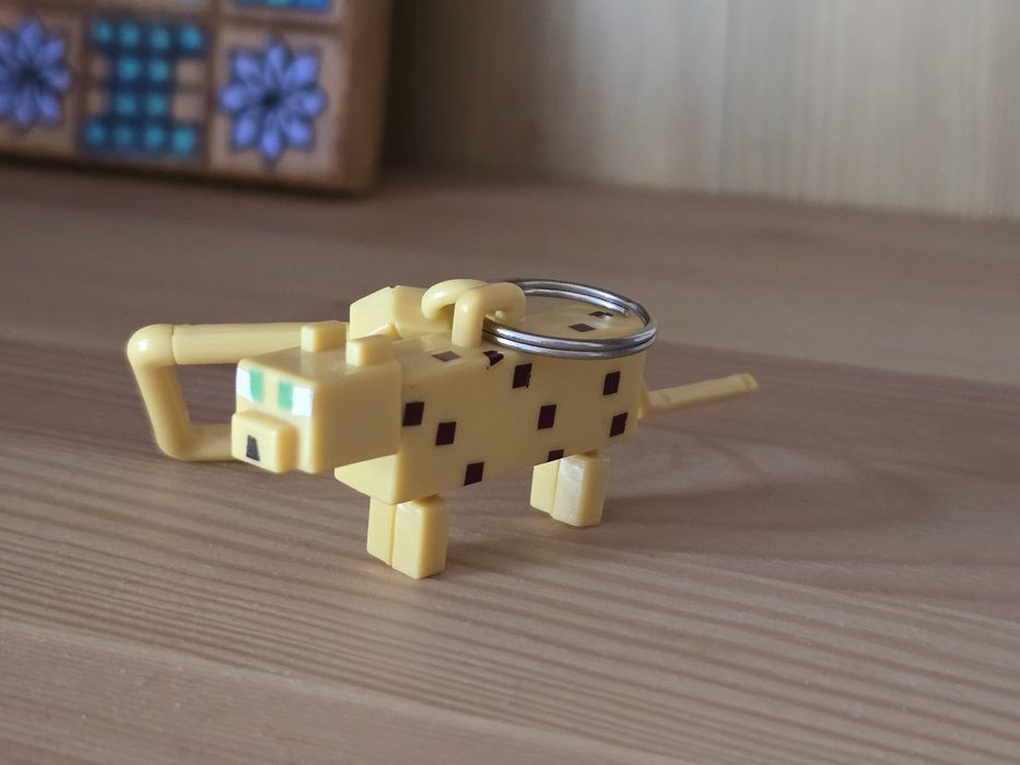 Minecraft Ocelot фигурка ключодържател