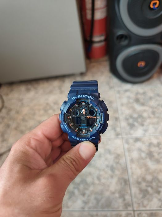 Casio G-Shock GA-100 Blue