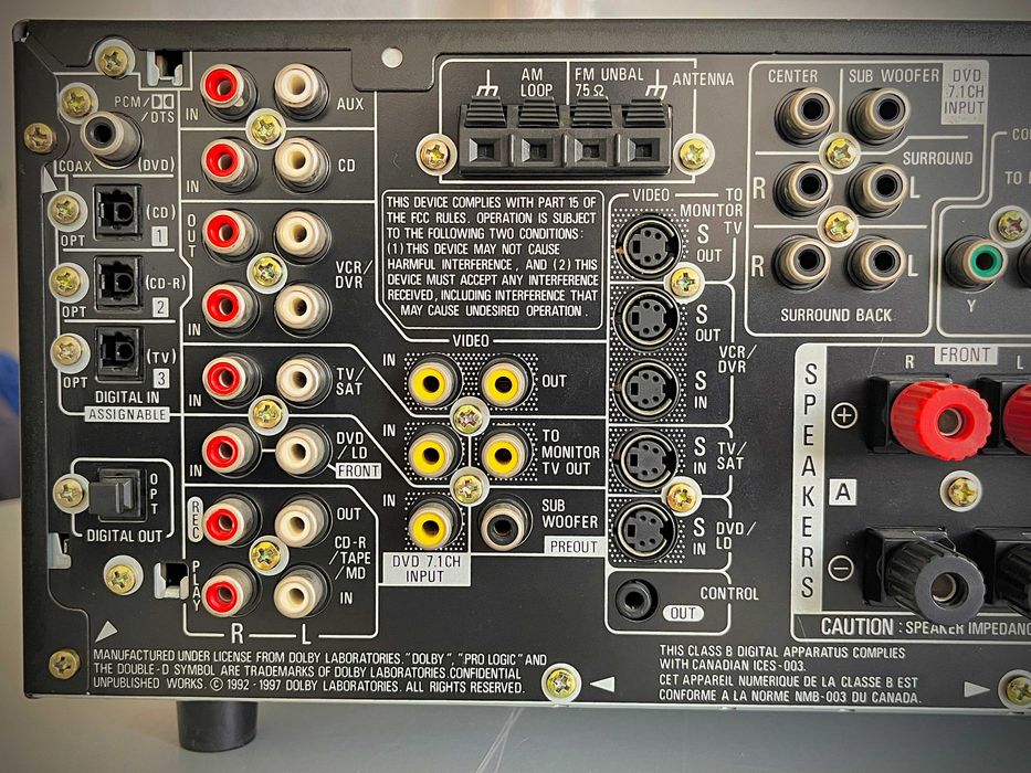 Рисийвър Pioneer VSX-D810S (Audio / Video Multi-Channel Receiver)