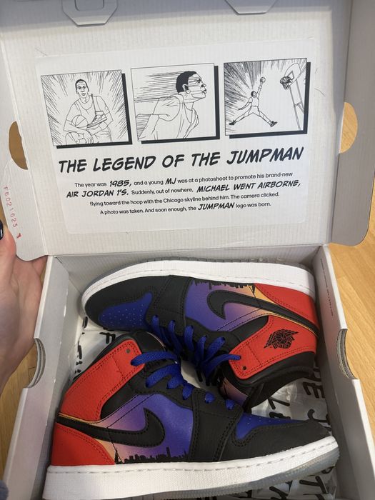 Кецове Nike Air Jordan 1 MID SS (GS)