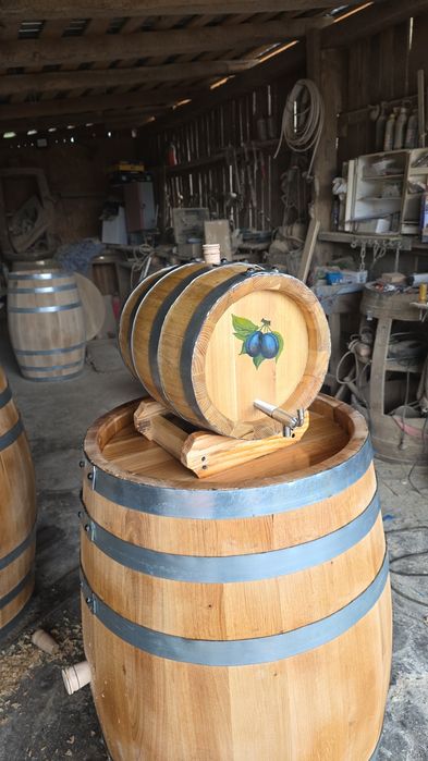 Butoi lemn salcâm 10l