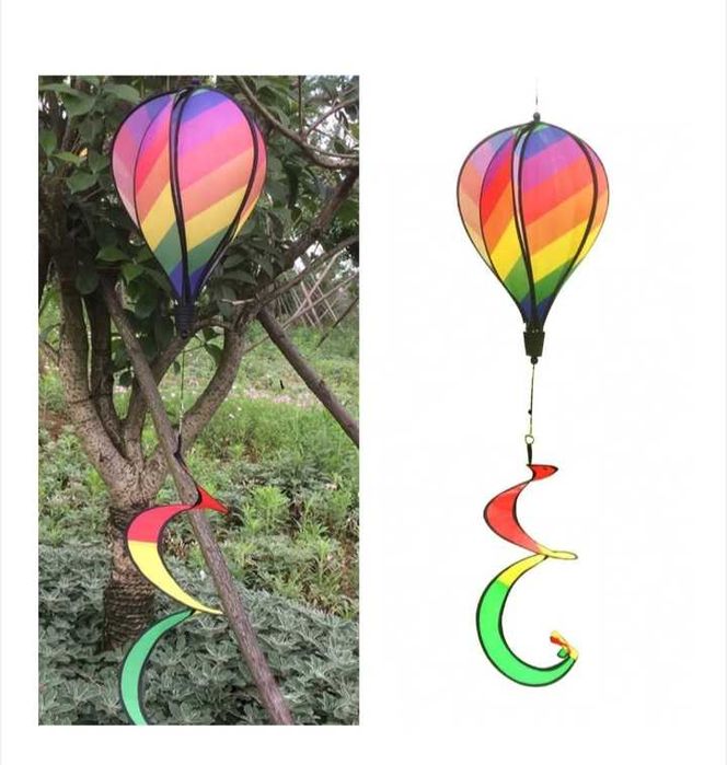Градинска декорация, балон с горещ въздух