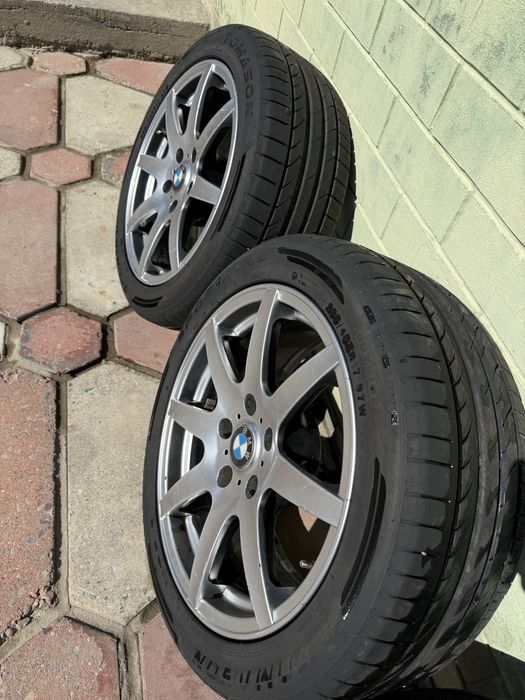 Диски с резиной на бмв е39 р17
