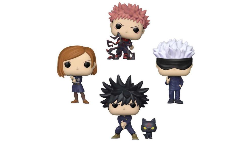 Redus 60% SIGILAT! Set 4 Figurine Funko Pop Animation Jujutsu Kaisen S1