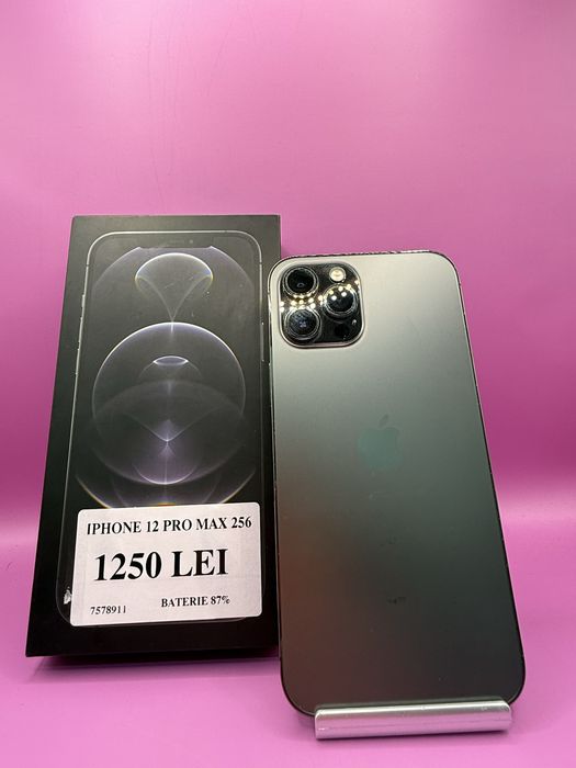 Iphone 12 pro max 256GB •Matei Amanet Margeanului• 75789