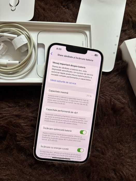 Iphone 13 alb 128 g liber retea