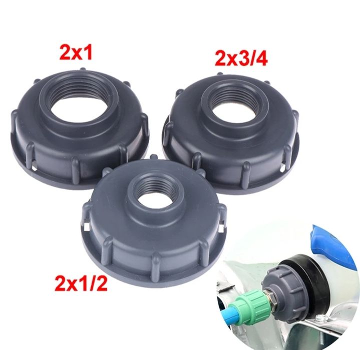 Reductie adaptor bazin IBC 1000 l cubitainer cu sau fara robinet