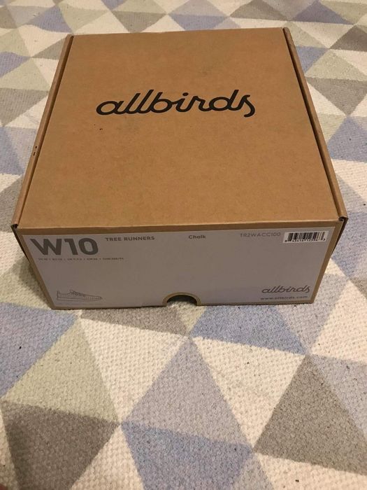 Бели мрежести маратонки Allbirds