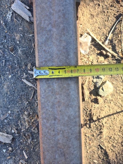 Рельс Р43 с деревяными шпалами 884 метра