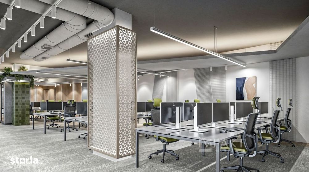 Spatiu servicii in cladire de birouri 440 m2 finisat la CHEIE,  Europa