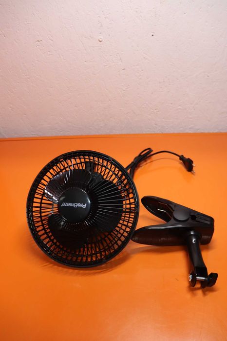 Pro Breeze PowerCool 360 – 6" тих вентилатор с щипка, 2 скорости и 360° регулиране