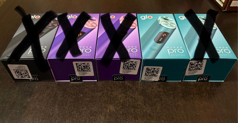 SIGILAT! Dispozitive GLO Hyper PRO