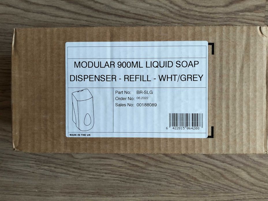 Dispenser / Dozator Sapun lichid , 900 ml , alb  , NOU