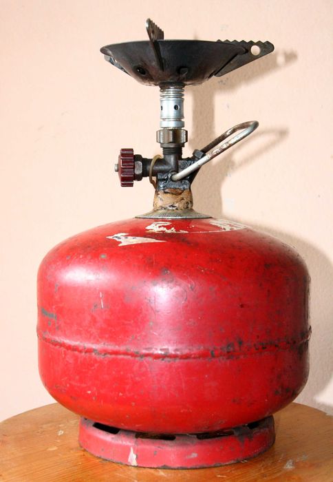 Газови бутилки, туристически, битови, 2 бр.