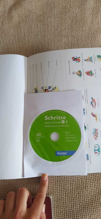 Учебник и тетрадка по Немски Ideen