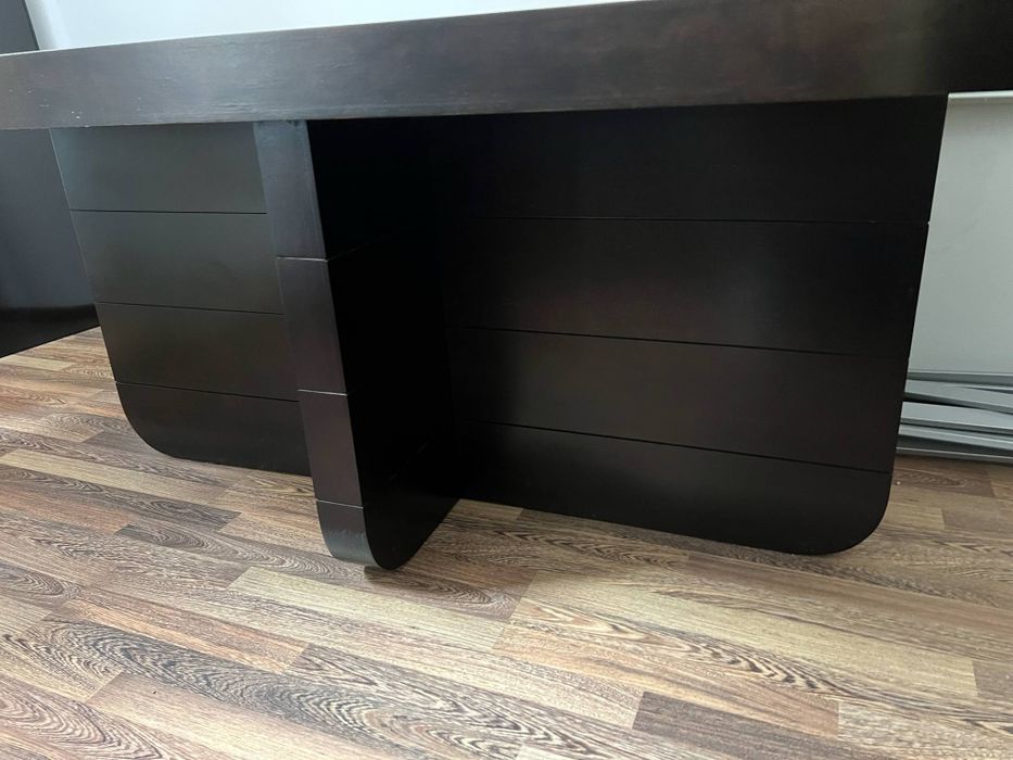 Masa masiva Ovala dining  Mobexpert 220cm Lx100cm l