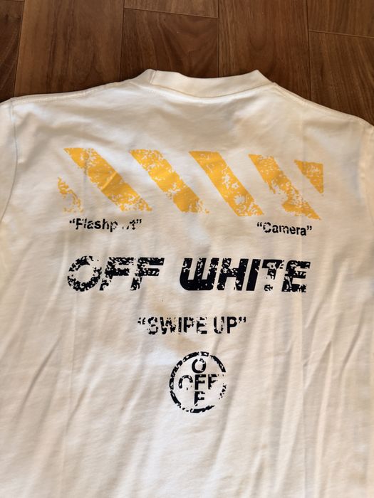 Tricou off White nou marimea XL primit cadou, imi este mic, pret 300 l