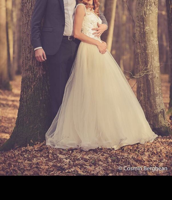 Rochie mireasa marimea xs-s