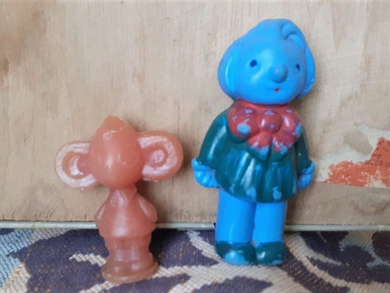 Веселые человечки игрушка. (2 шт.) СССР.