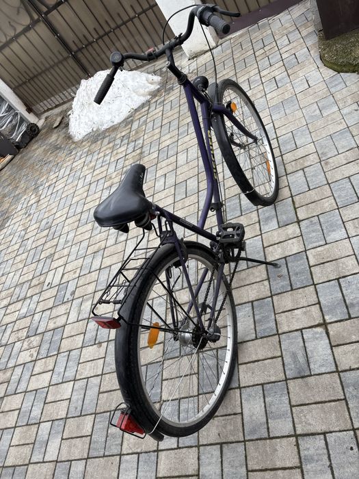 Bicicleta in sare buna si confortabila