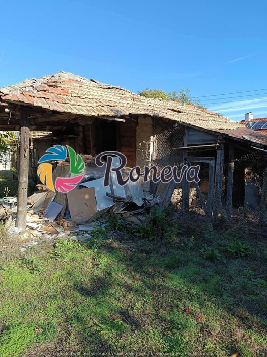 Голямо дворно място с къща и много сезонни постройки