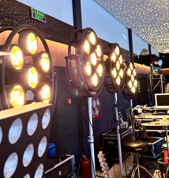 Echipamente audio, sonorizare, lumini, scena, ecran LED pentru evenimente