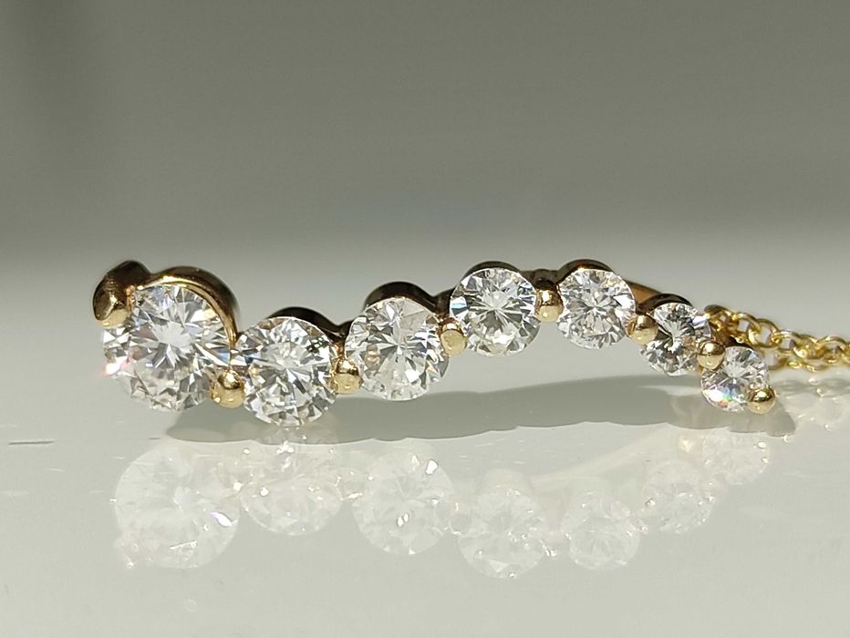 Colier 14k Diamante naturale Jurney 0.73ct