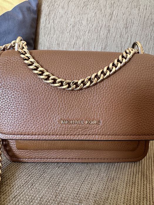 Оригинална дамска чанта Michael Kors от естествена кожа