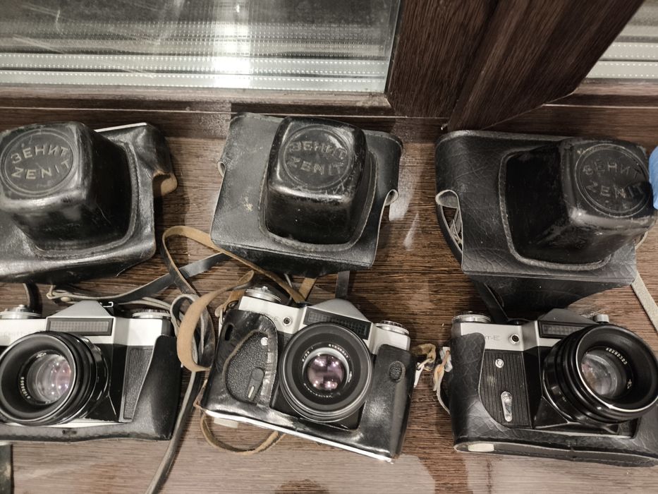 Зенит-5 фотоаппарат времён СССР