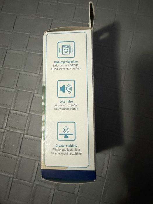 Piciorușe antivibrație din cauciuc universale pentru mașini de spălat