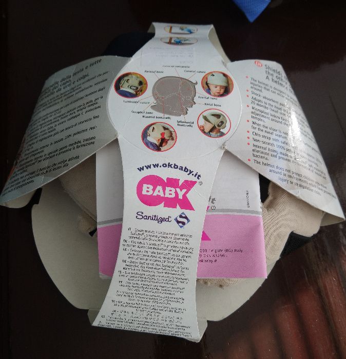 Продавам предпазваща от удари шапка за дете