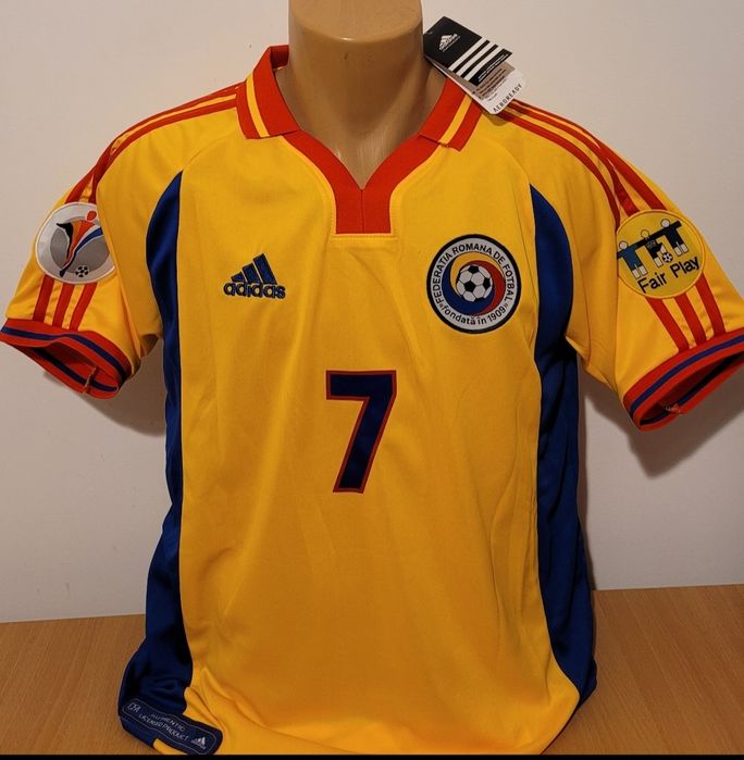 Tricou Adrian Mutu România ca Euro 2000 de colecție, cadou etc