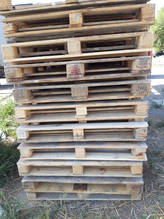 Паллеты - поддоны деревянные: 1 500 тг. - Прочие древесные плиты ...