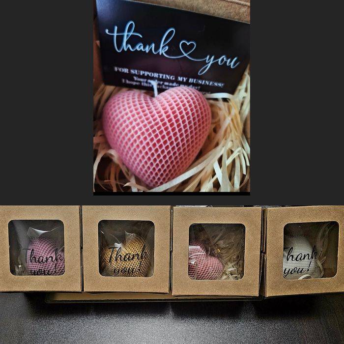 Ароматни свещи от соев и пчелен восък