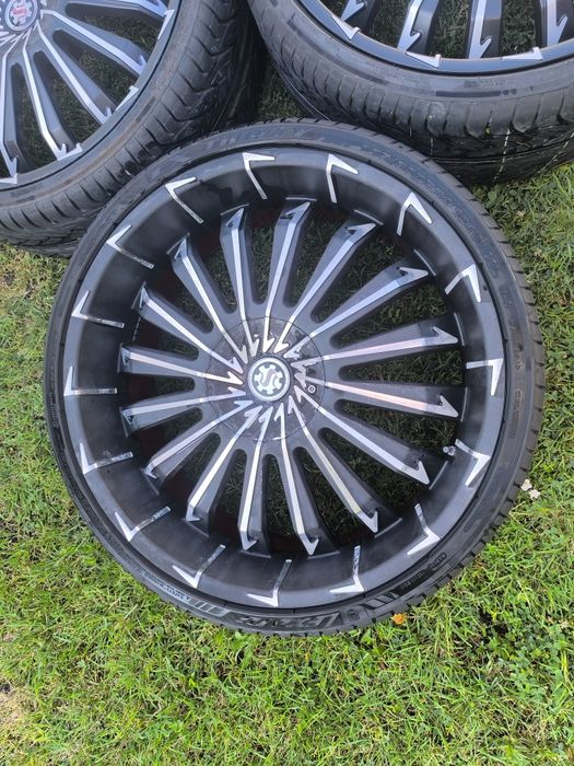 24 цола джанти Scarlet SW5 с летни гуми за BMW RANGE ROVER Chevrolet