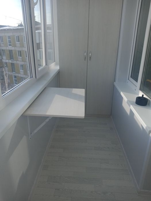 Балкон под ключ шкаф в подарок