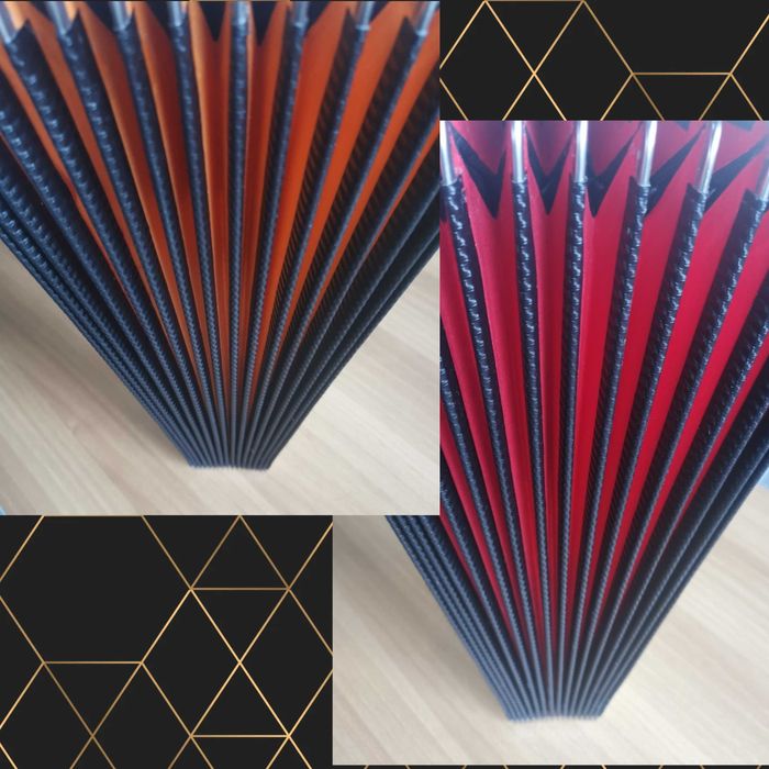 Burduf Rosu/Orange Coltari Ridicati Hohner Verdi I/II Tango I/II/IIB