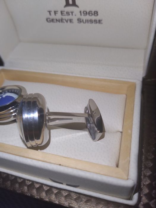 Ръкавели/копчета за риза TF Est. 1968 Globe Geneve Suisse