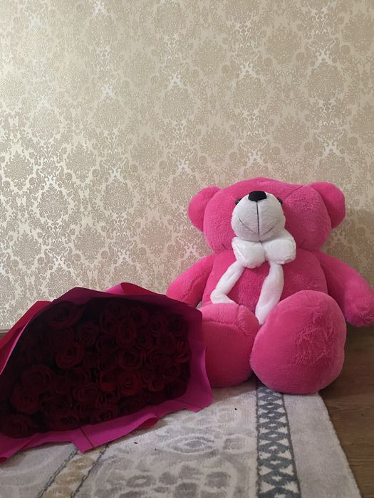 Мягкой игрушка розовый