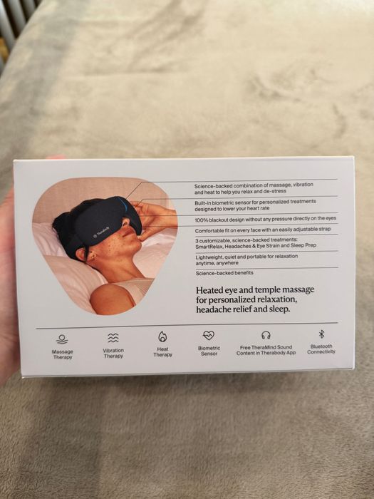 Therabody SmartGoggles 2.0 - масажен уред за очи